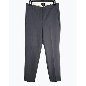 J.Crew 365 High-Rise Cameron Gray‎ Pants Size 8 Womens Cropped Trousers